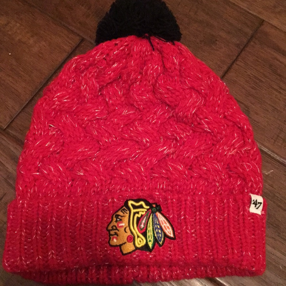 Chicago Blackhawks stocking hat